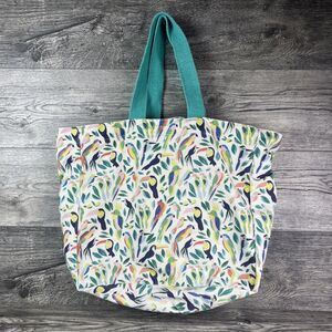 tommy bahama toucan tropical reusable bag large